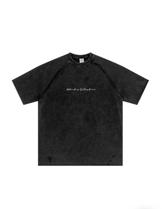 Pigment Dyed Distressed Tee