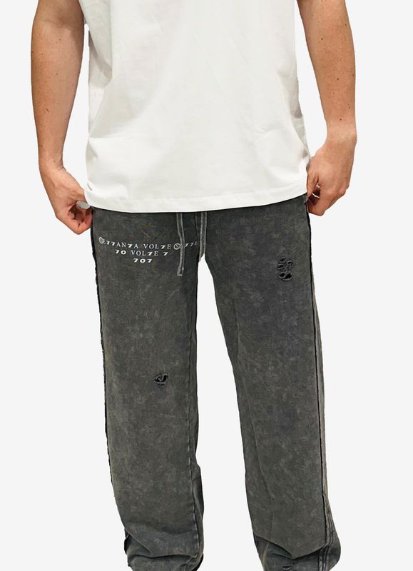 Distressed Washed Sweatpants