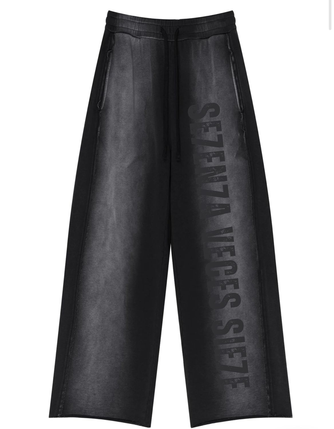 Distressed Washed Sweatpants