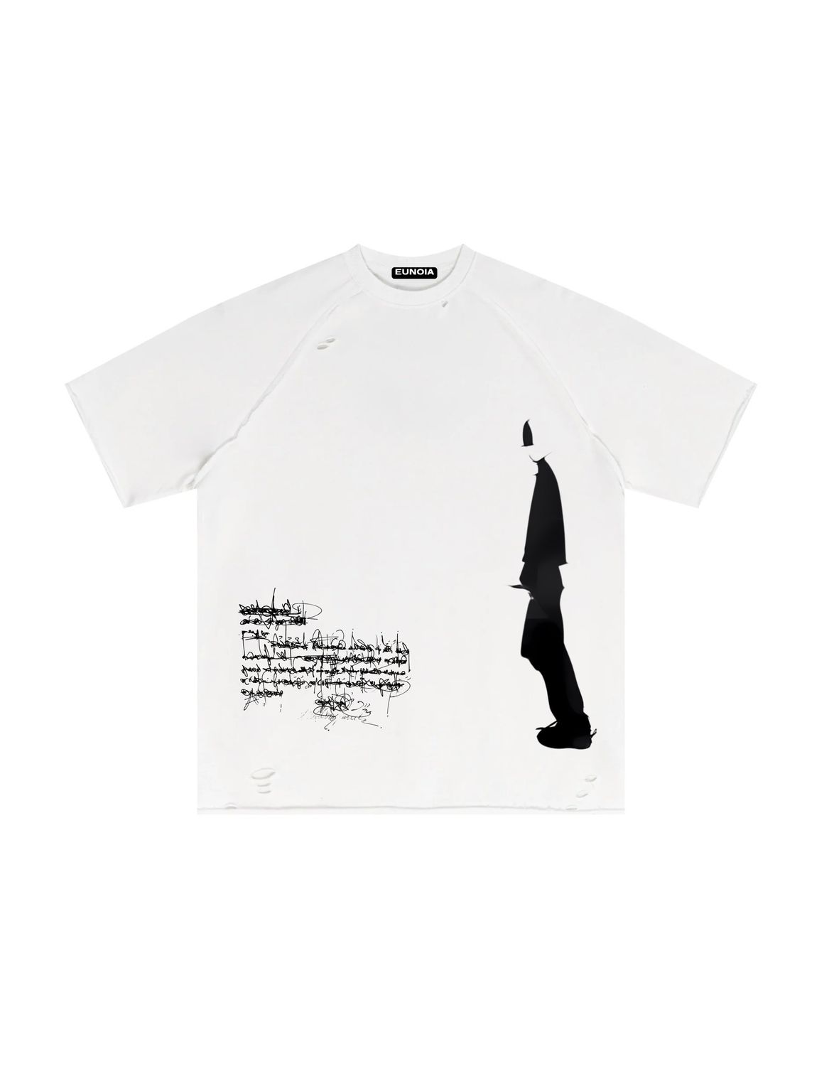 Pigment Dyed Distressed Tee