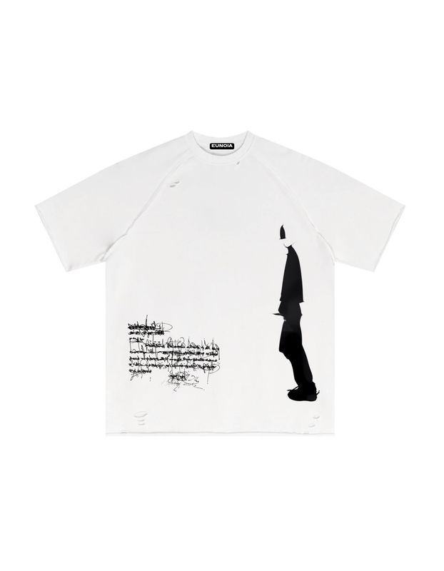 Pigment Dyed Distressed Tee