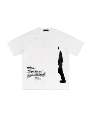 Pigment Dyed Distressed Tee