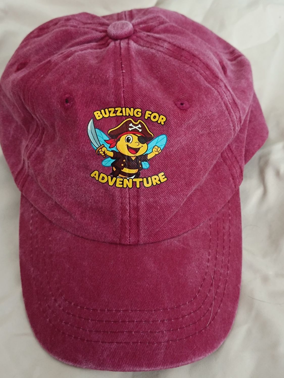 Pirate Buzzbee “Buzzing for Adventure” Baseball Cap
