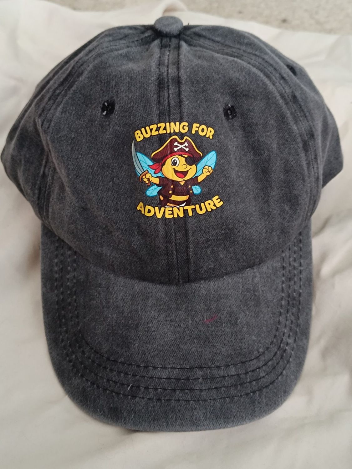 Pirate Buzzbee “Buzzing for Adventure” Baseball Cap