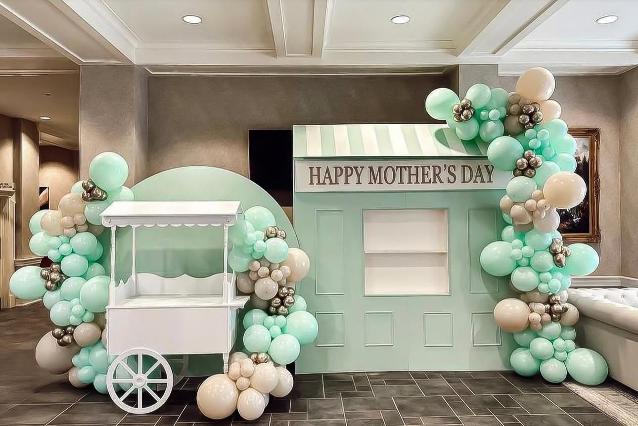 Elegant Bubble Candy Cart for Celebrations