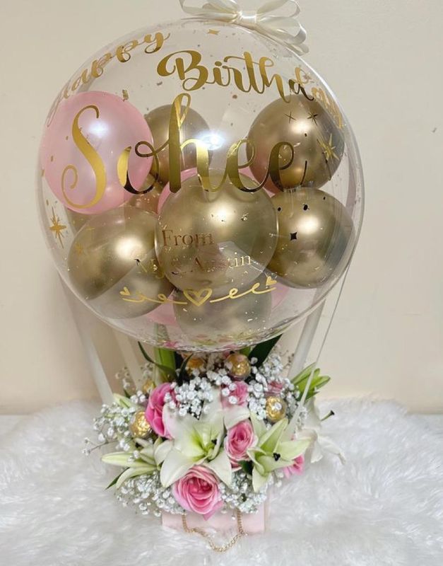 Custom Balloon Arrangement with Filler
