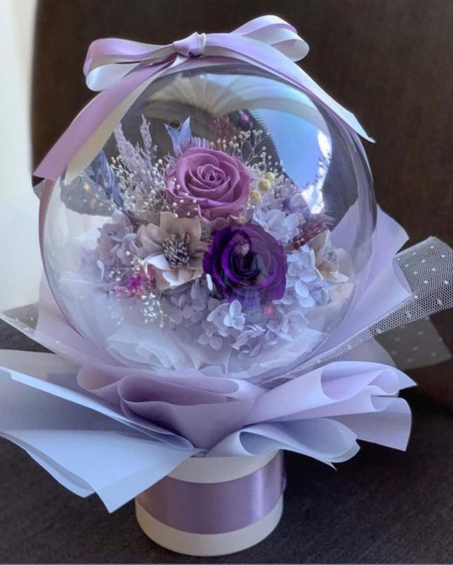 Rose Blossom Bubble Balloon