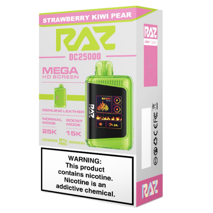 RAZ LTX STRAWBERRY KIWI PEAR 25000 PUFFS