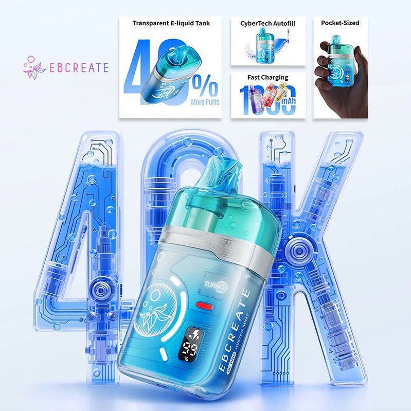 EBCREATE TRIPLE BERRY 40000 PUFFS