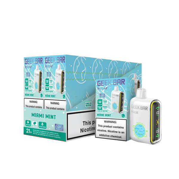GEEK BAR PULSE MIAMI MINT 15000 PUFFS