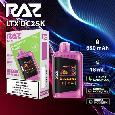 RAZ RAINBOW RAIN 25000 PUFFS