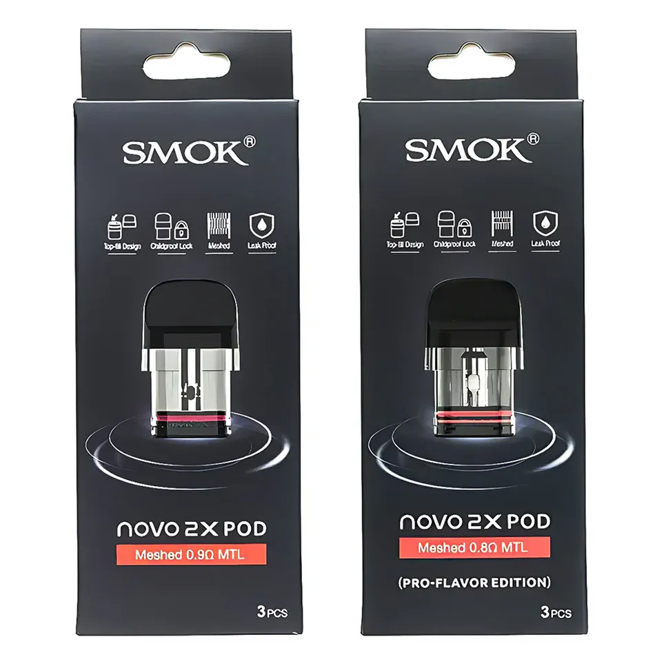 SMOK NOVO 2X PODS 0.9 MESH 3PC