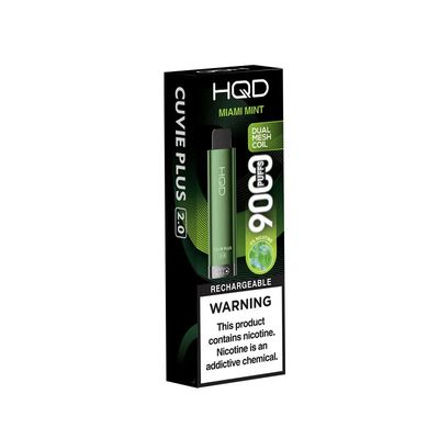 HQD CUVIE PLUS 2.0 MIAMI MINT 9000 PUFFS