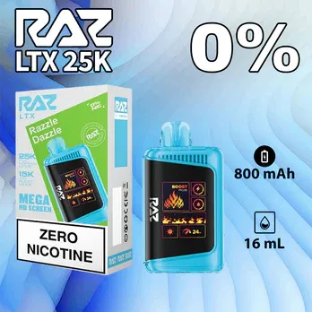 RAZ LTX ZERO RAZZLE DAZZLE 25000 PUFFS