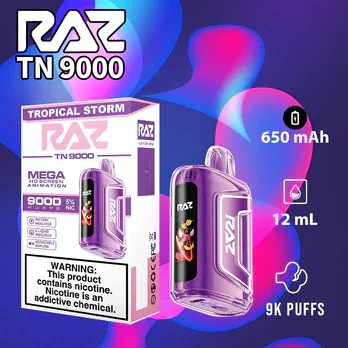 RAZ TN TROPICAL STORM 9000 PUFFS