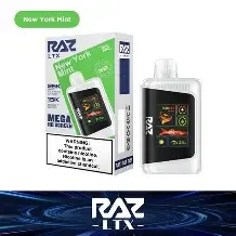 RAZ LTX NEW YORK MINT 25000 PUFFS