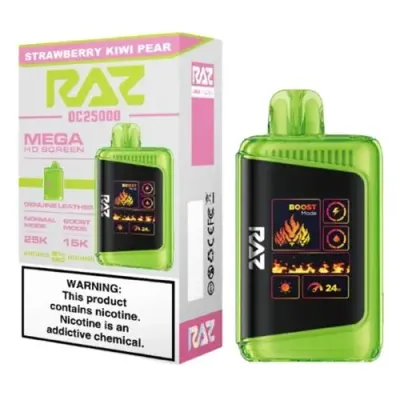 RAZ LTX STRAWBERRY KIWI PEAR 25000 PUFFS