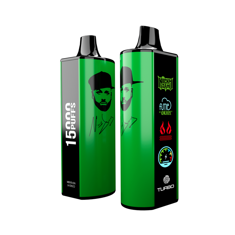 NICKY JAM MENTA EN LA DISCO  10000 PUFFS