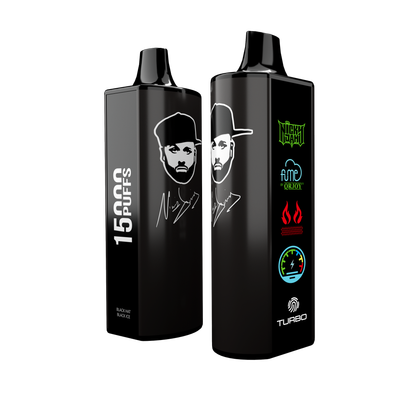 NICKY JAM BLACK ICE 10000 PUFFS