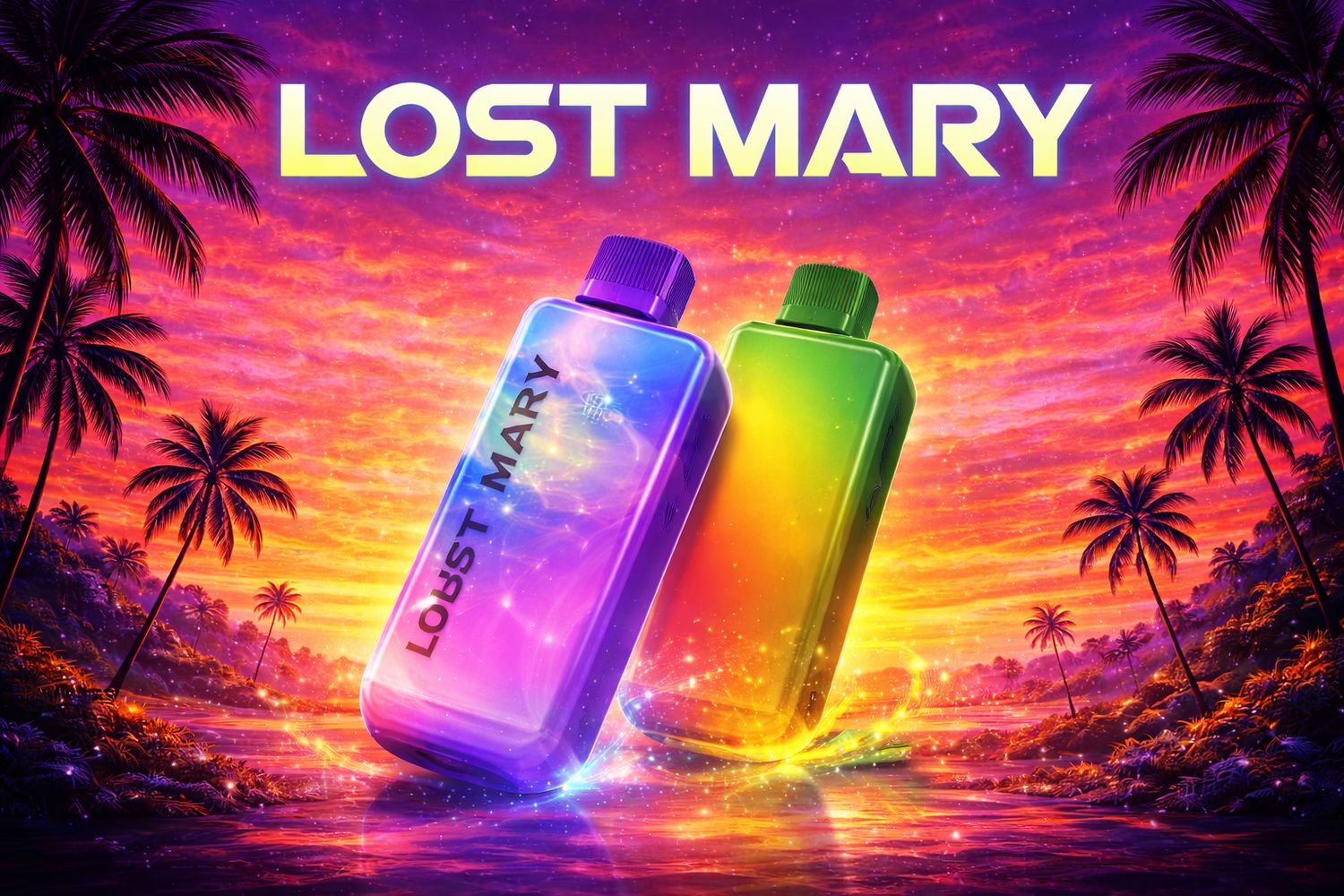 0 percent vape juice Lost Mary Kiwi Passionfruit Guava Nic Salt main image 0
