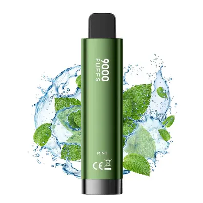 HQD CUVIE PLUS 2.0 ICE MINT 2% 9000 PUFFS
