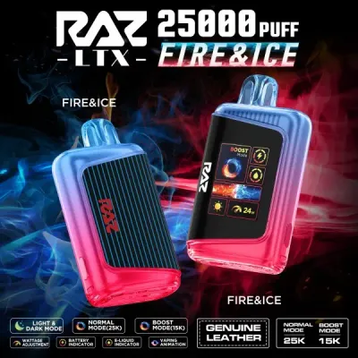 RAZ LTX FIRE ICE 25000 PUFFS