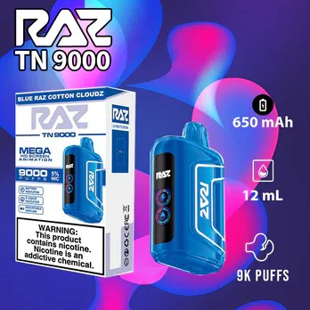 RAZ TN BLUE RAZ COTTON CLOUDZ 9000 PUFFS