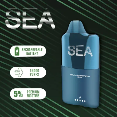 SEA BLUEBERRY ICE 15000 PUFFS