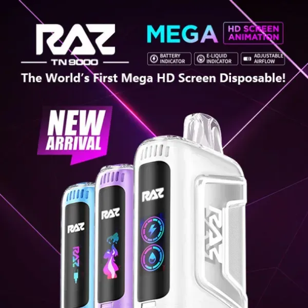 RAZ TN BANNA COCONUT 9000 PUFFS