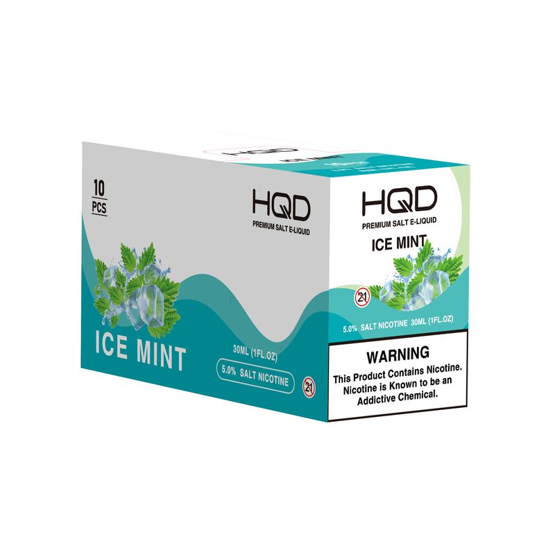 HQD PREMIUM SALT E-LIQUIT ICE MINT 5% 30 ML