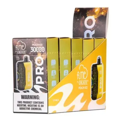 FUME PRO PEACH ICE 30000 PUFFS