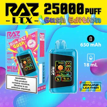 RAZ LTX BLUE RAZ GUSH 25000 PUFFS