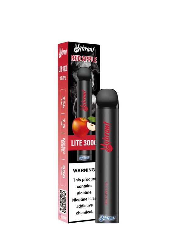 VYBRANT 2% RED APPLE  3000 PUFFS