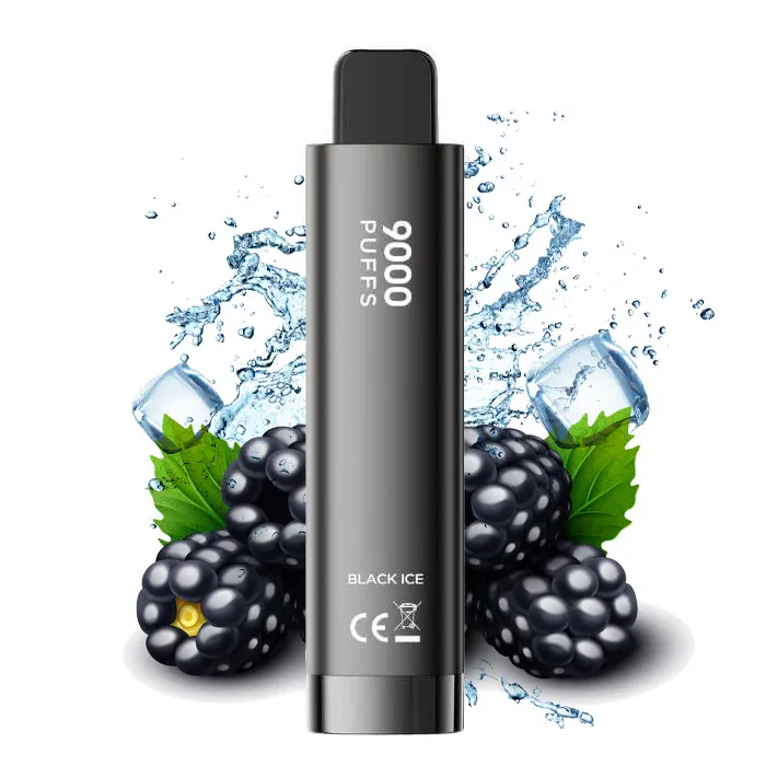 HQD CUVIE PLUS 2.0 BLACK ICE 2% 9000 PUFFS