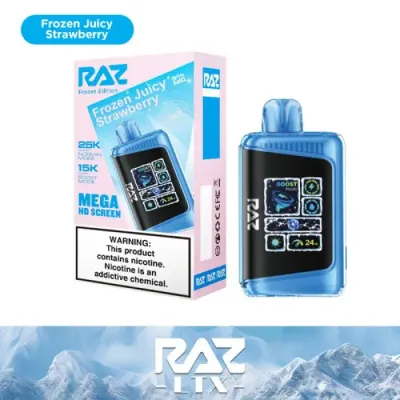 RAZ LTX FROZEN JUICY STRAWBERRY 25000 PUFFS