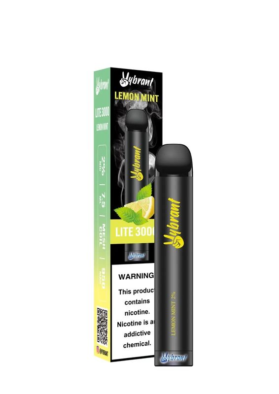 VYBRANT 2% LIMON MINT 3000 PUFFS