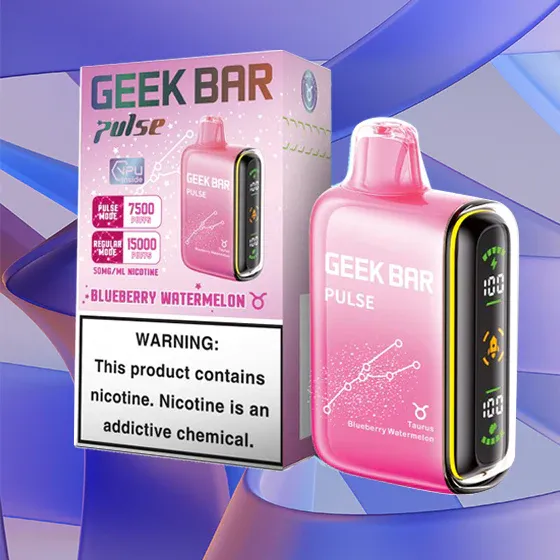 GEEK BAR PULSE BLUEBERRY WATERMELON 15000 PUFFS