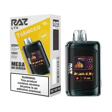 RAZ LTX TABACCO 25000 PUFFS