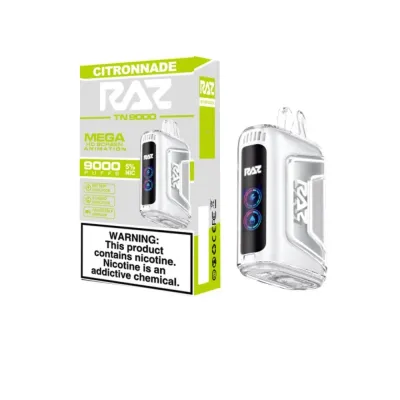 RAZ TN CITONNADE  9000 PUFFS