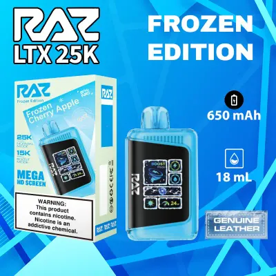 RAZ LTX FROZEN CHERRY APPLE 25000 PUFFS