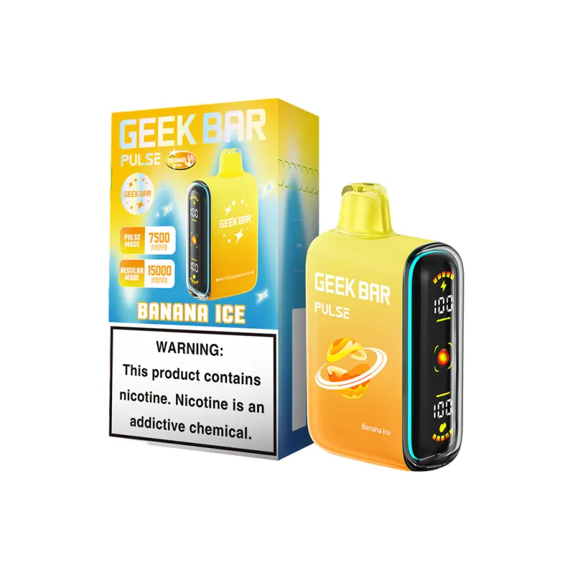 GEEK BAR PULSE BANANA ICE 15000 PUFFS