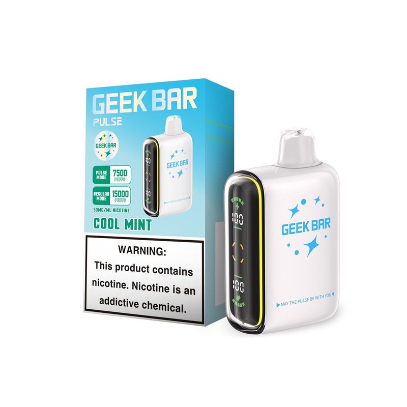 GEEK BAR PULSE COOL MINT 15000 PUFFS