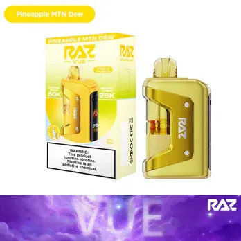 RAZ VEU PINEAPPLE MTM DEW 50000 PUFFS RAZ VEU PINEAPPLE MTM DEW 50000 PUFFS