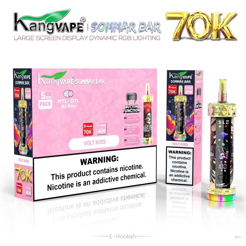 KANGVAPE SOMMAR BAR VOLT KISS HOOKAH 70000 PUFFS
