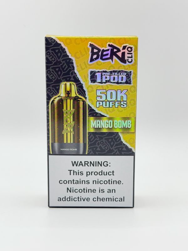 BERI CLIQ POD MANGO BOMB 50000 PUFFS