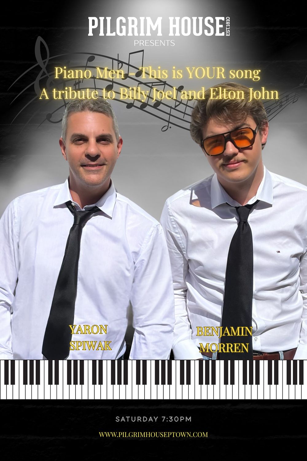Piano Men- A tribute to Billy Joel and Elton John