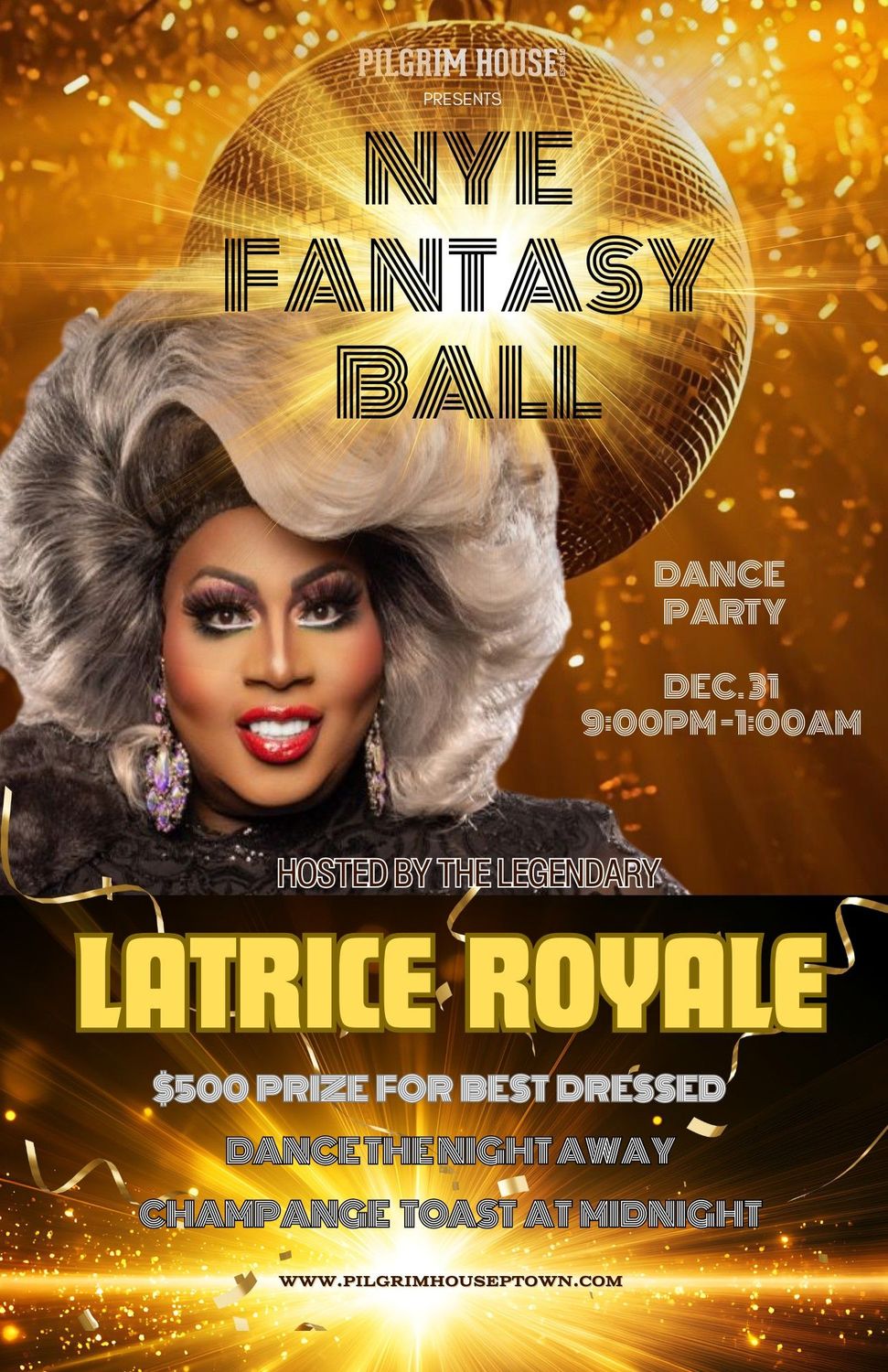 NYE FANTASY BALL W/ LATRICE ROYALE