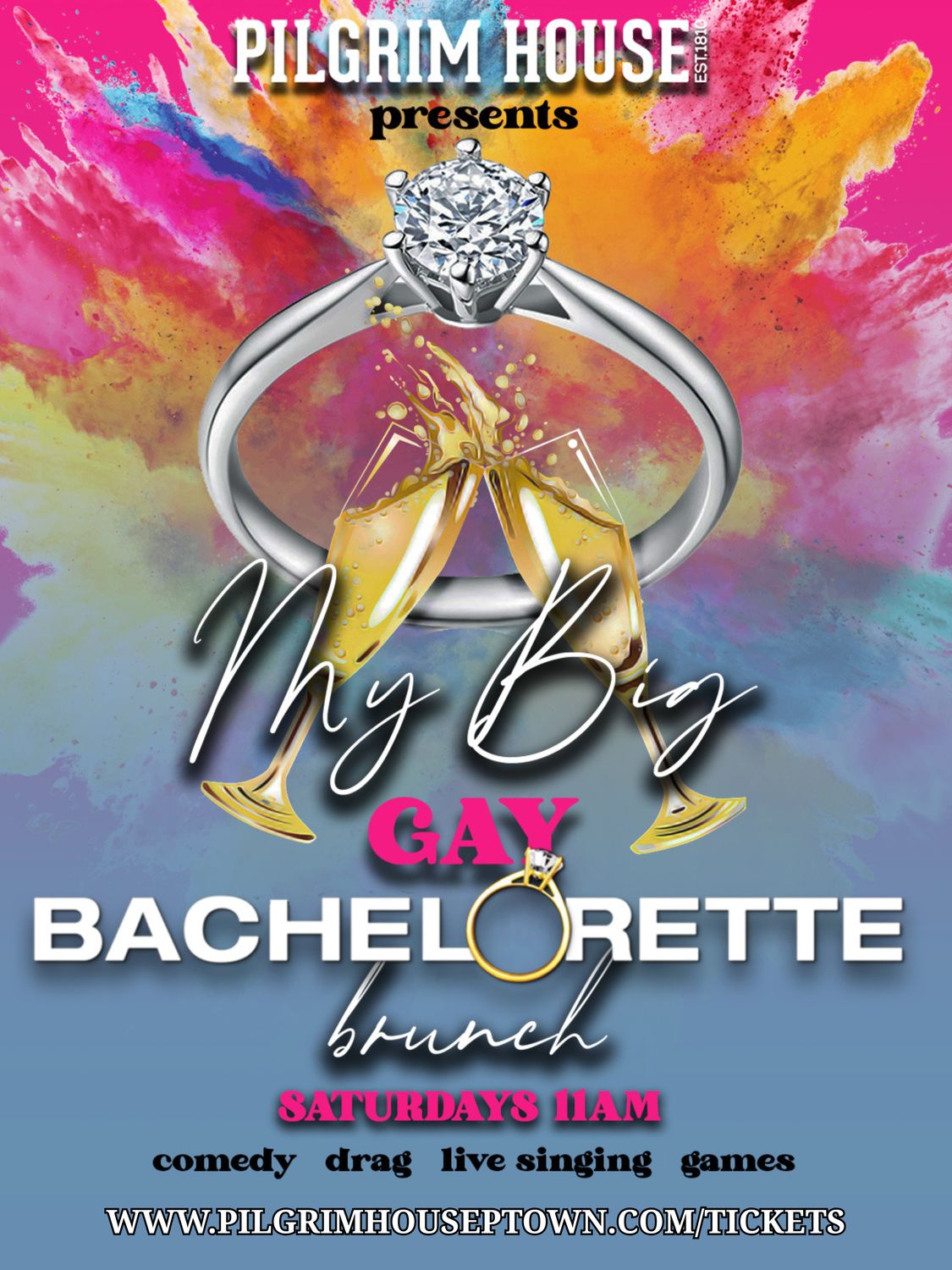 MY BIG GAY BACHELORETTE BRUNCH: 'TIL DEATH DO WE PARTY