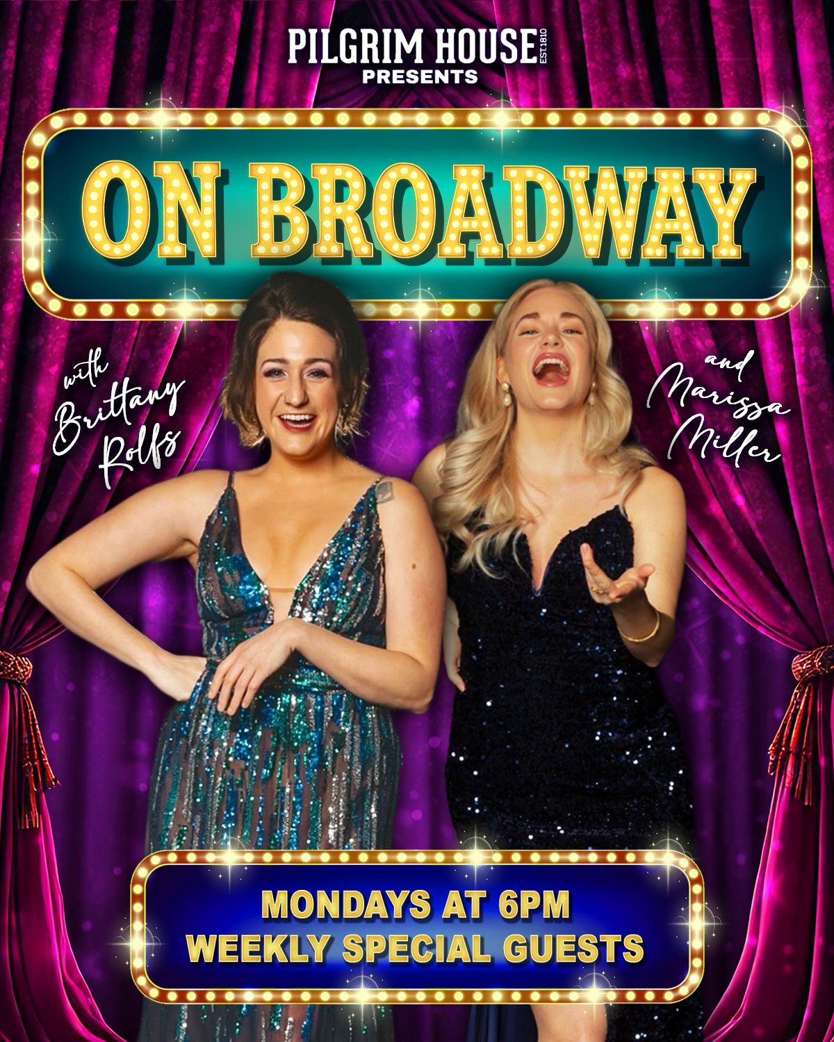 On Broadway with Brittany Rolfs and Marissa Miller On Broadway with Brittany Rolfs and Marissa Miller