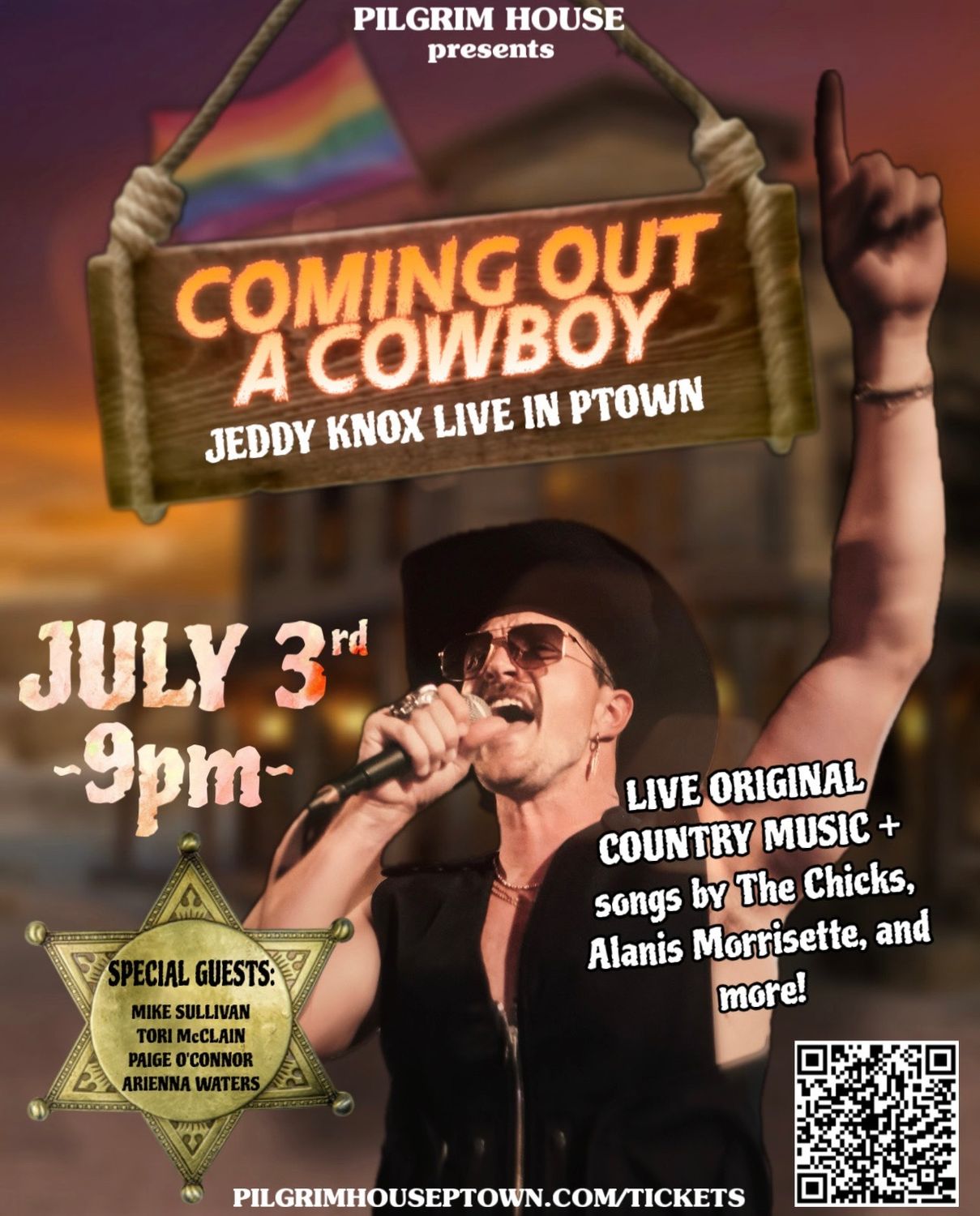 Coming Out A Cowboy: Jeddy Knox Live in Ptown